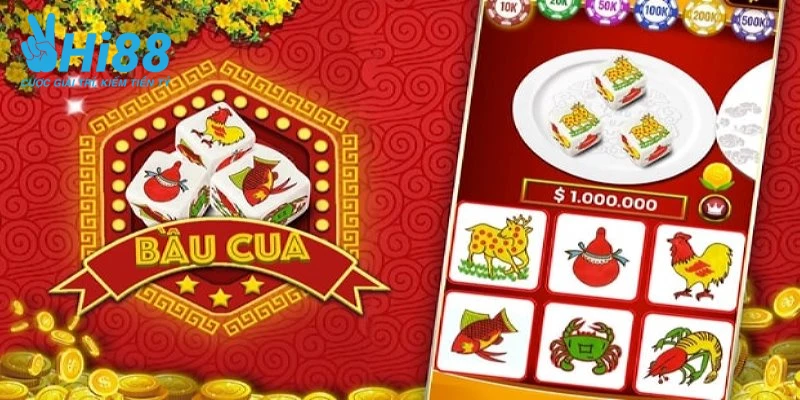 Nội dung quan trọng khi nhắc đến game bầu cua online